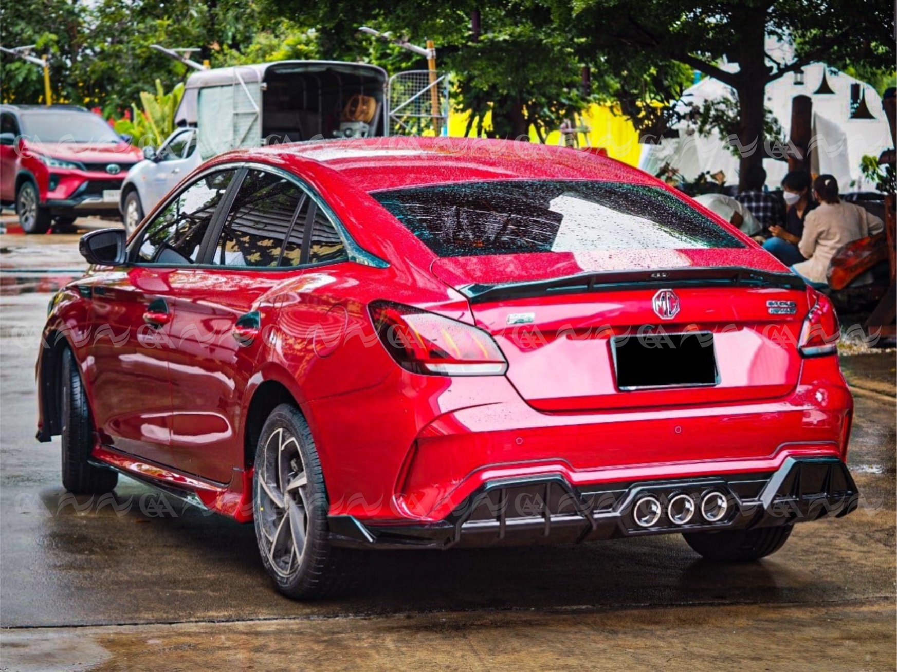 Body kit MG 5 mẫu Lumga - ảnh 4