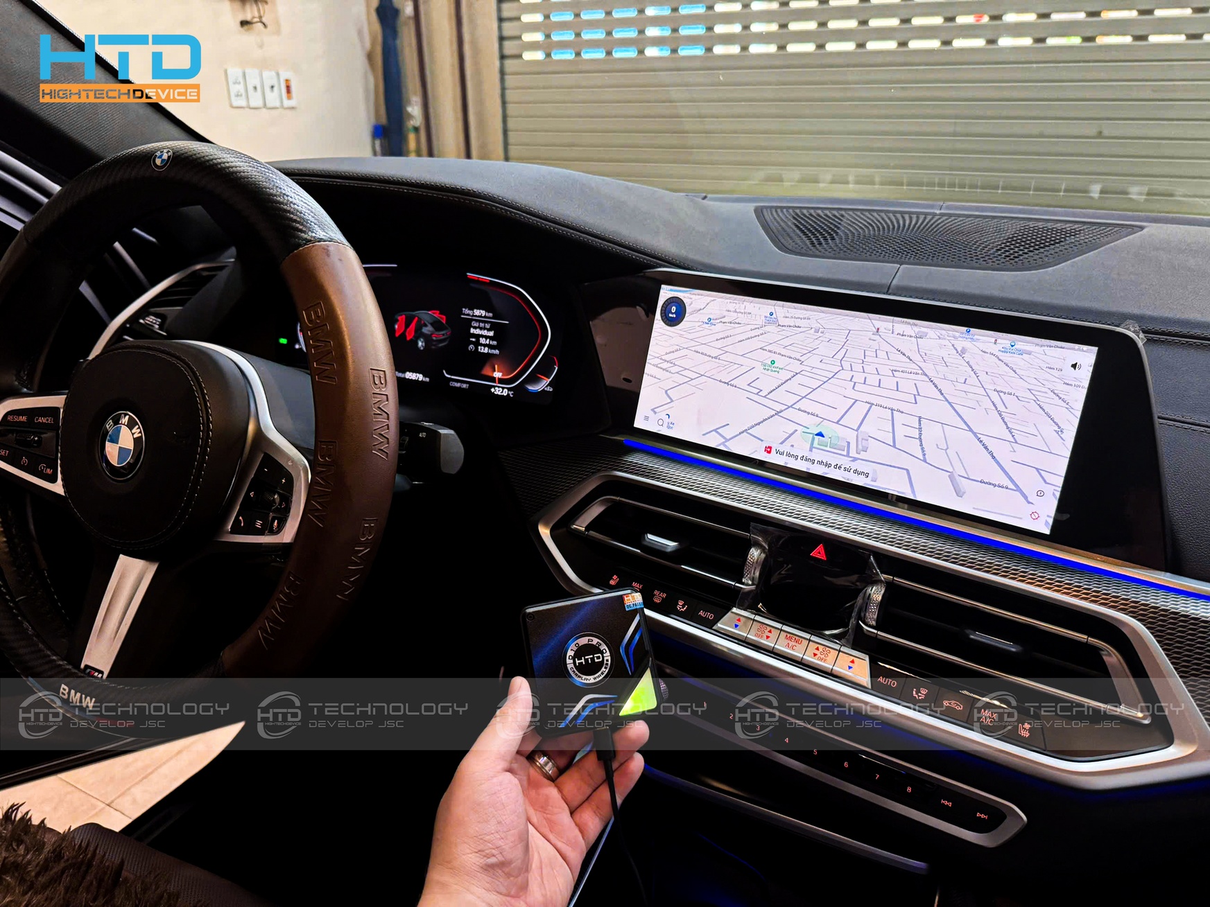 Android box HTD D10 PRO cho BMW X6 2024 - ảnh 8