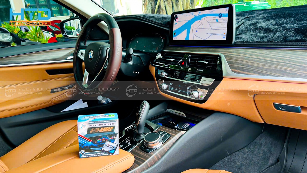 Android box HTD D10-BM02 cho BMW 520i 2024 - ảnh 8