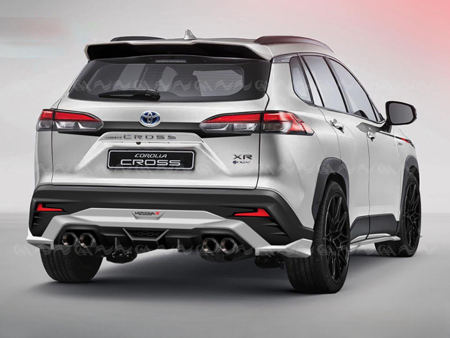 Body kit Corolla Cross 2024 mẫu Vazooma-X - ảnh 2