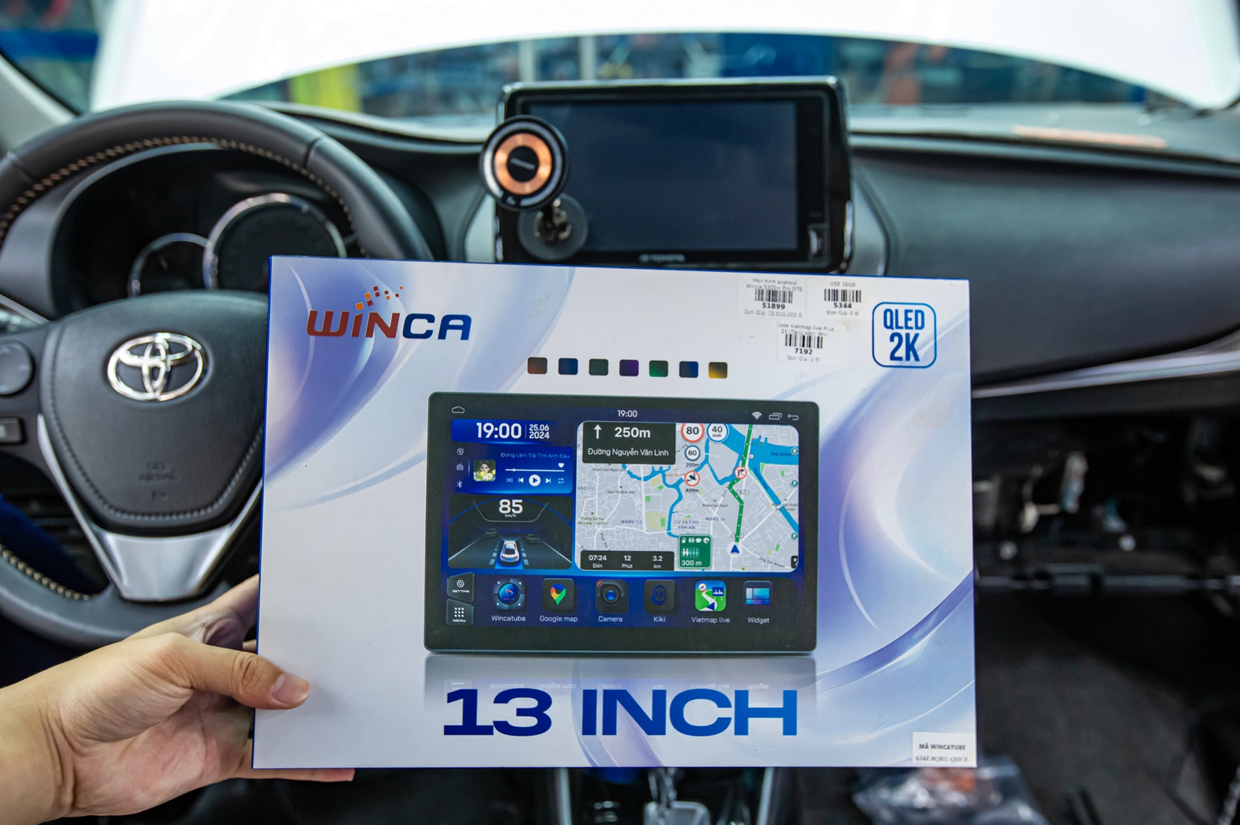 Màn hình android Winca S300+ Pro 360 2K DTS 13 inch - ảnh 3