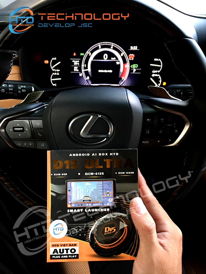 Android box HTD D15 Ultra cho Lexus LX 600 - ảnh 5