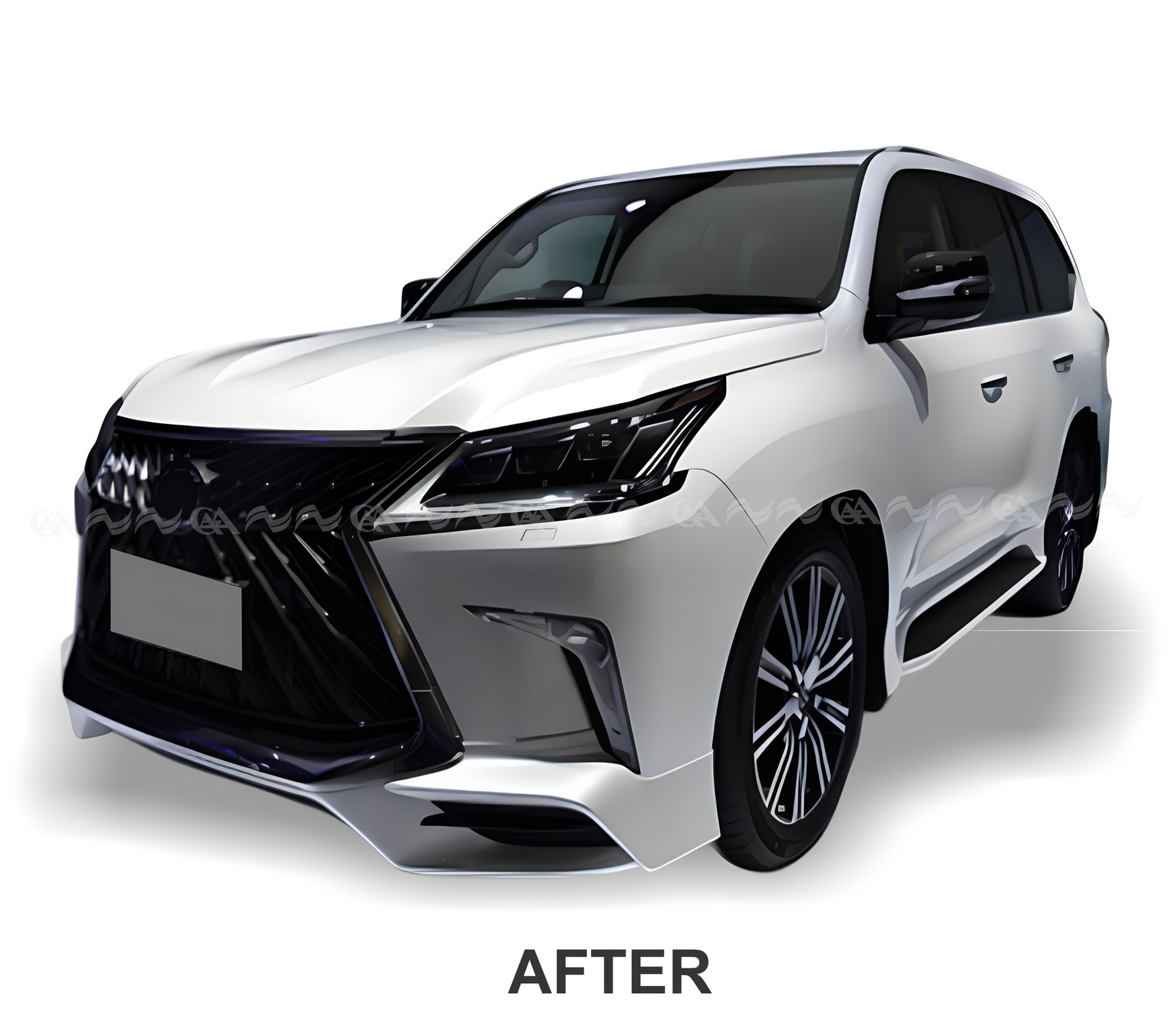 Body kit Lexus LX570 2014 Up LX570 TRD - ảnh 3