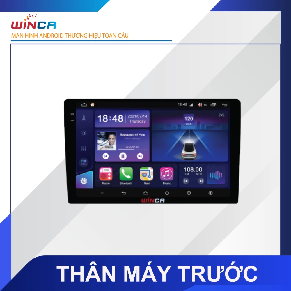 Màn hình android Winca S300+ QLED 2K 9 inch - ảnh 2