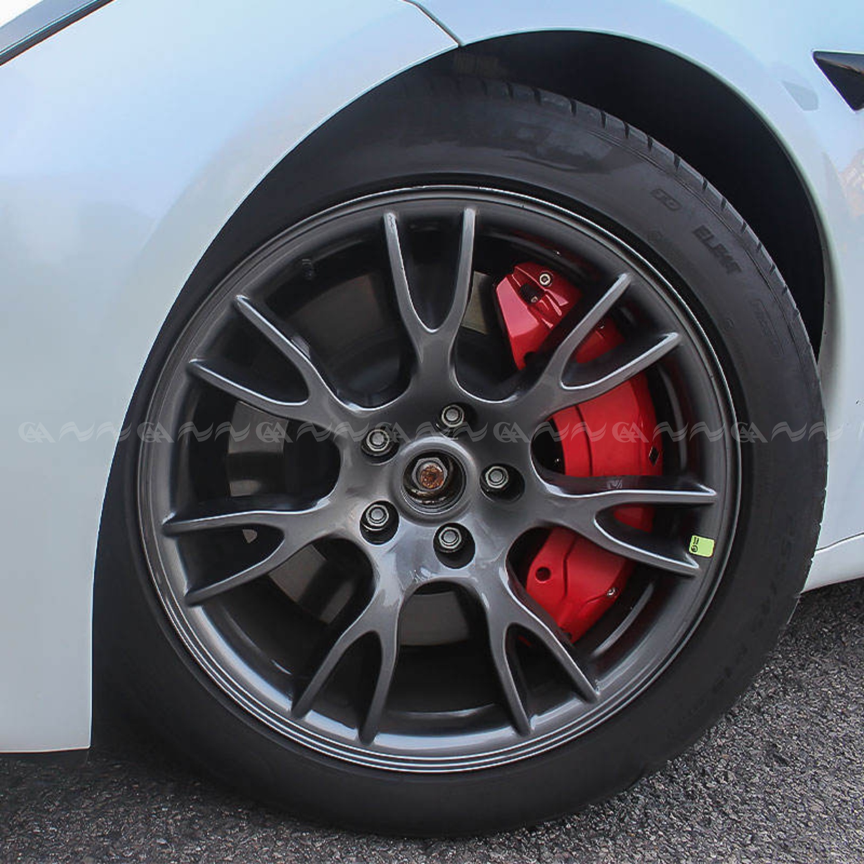  Ốp má phanh HQ Racing Accord 2023 đỏ - ảnh 2