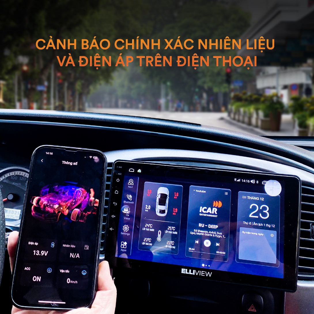 Cảm biến áp suất lốp Icar  Ellisafe IP24 cho ô tô - ảnh 4