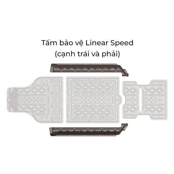 Ốp bảo vệ gầm Icar Linear Speed Geely EX2 (phải) - h&igrave;nh ảnh tổng quan