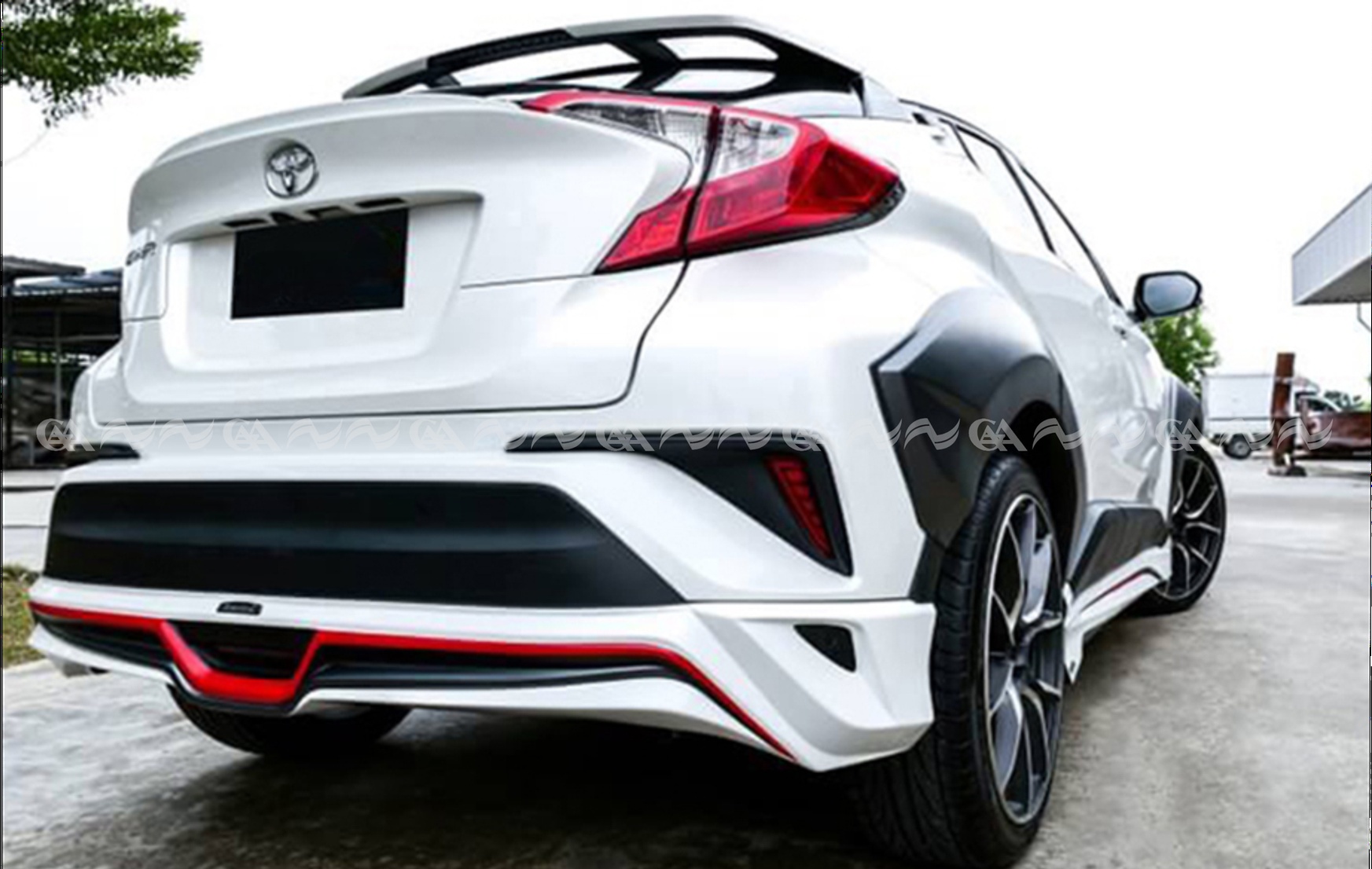  Body Kit Toyota C-HR mẫu ADOBE  - ảnh 8