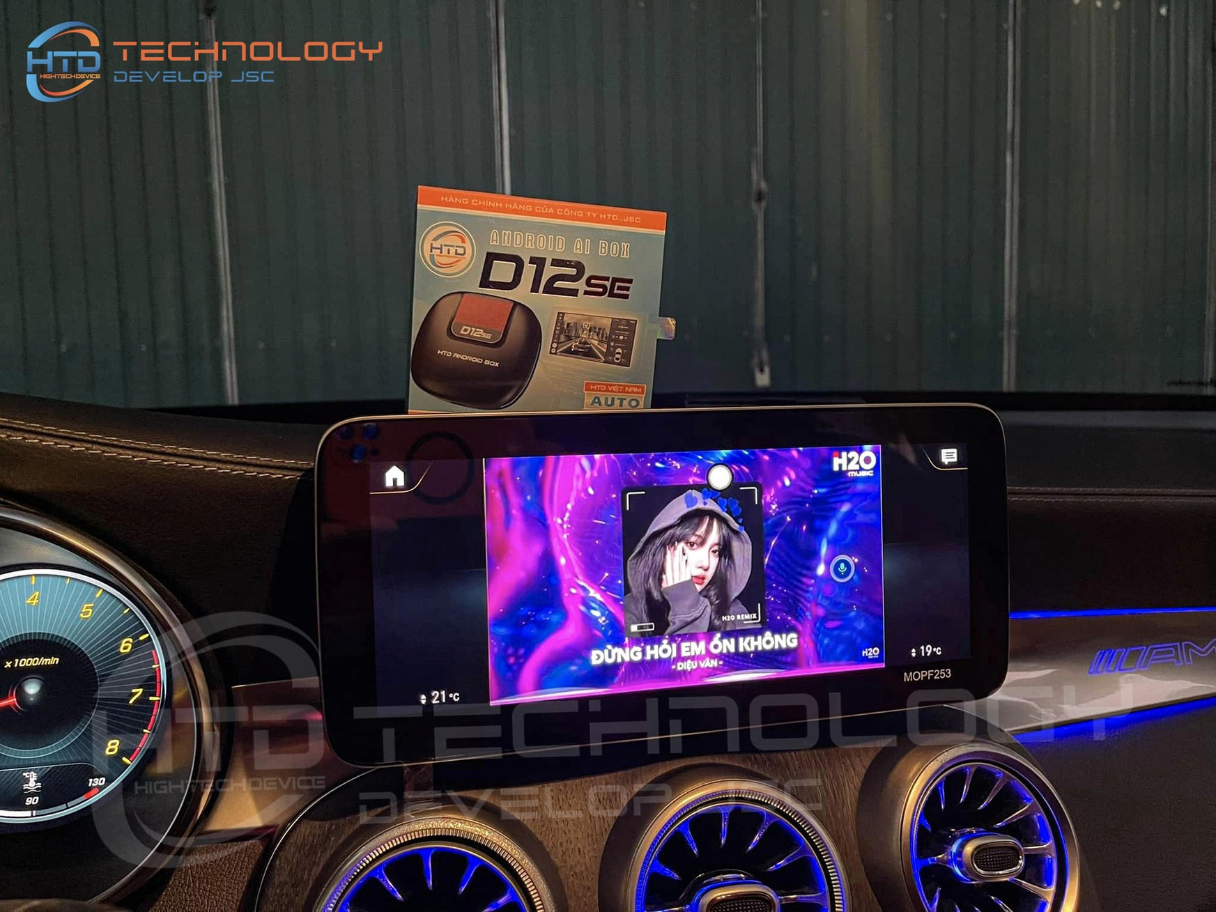 Android box HTD D12SE cho GLC 300 - ảnh 7