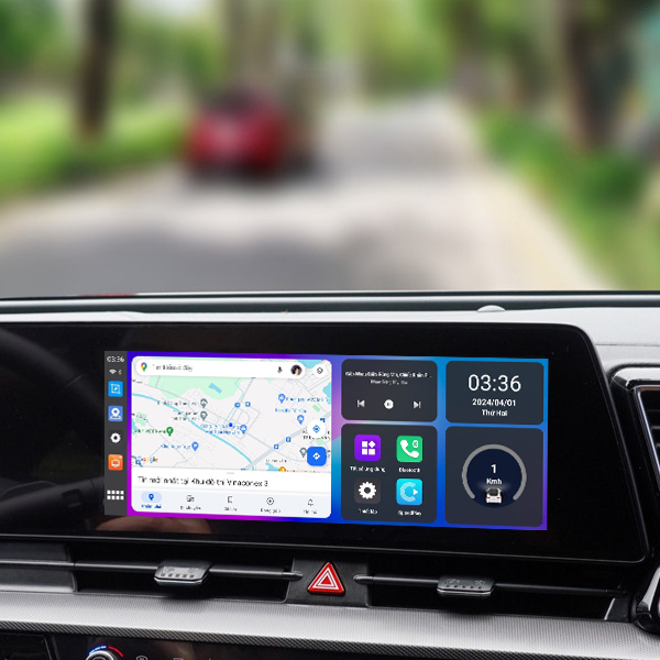 Android Box Icar Elliview D5 Lite+ thiết kế nhỏ gọn