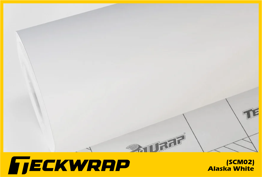 Decal Teckwrap Alaska White SCM02