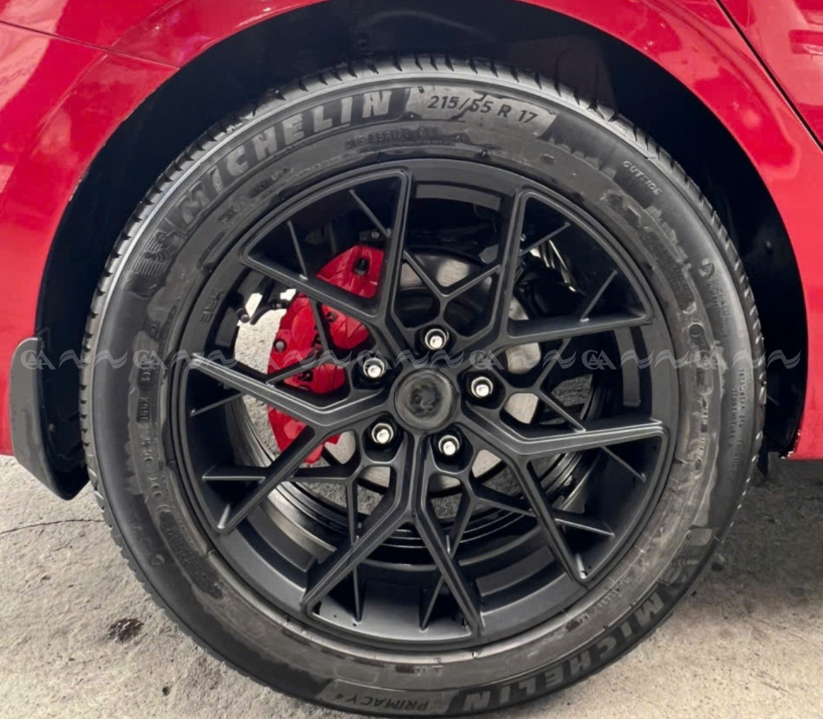  Ốp má phanh HQ Racing Cerato 2019 đỏ (K3 2019+/K5 2022) - ảnh 3