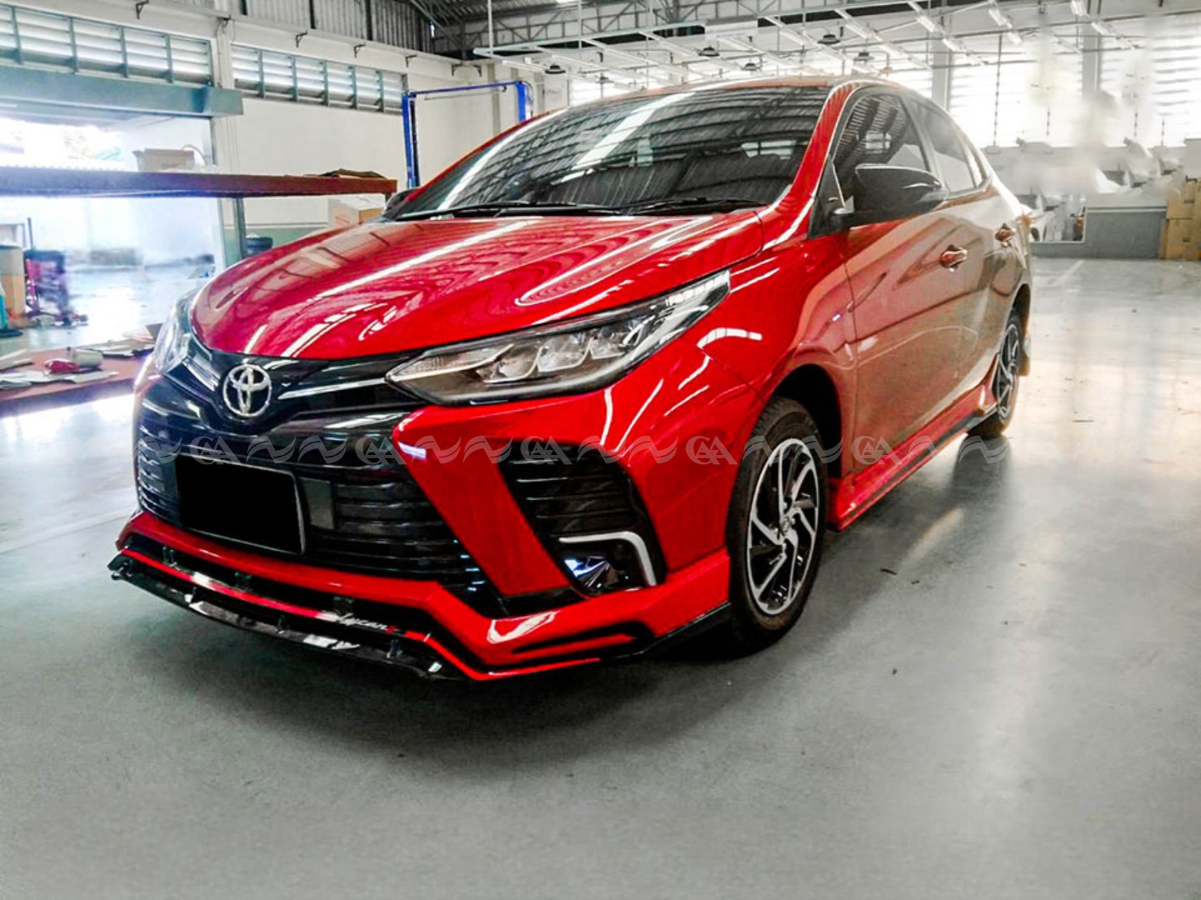  Body Kit Yaris Ativ 2021 mẫu Lycan 