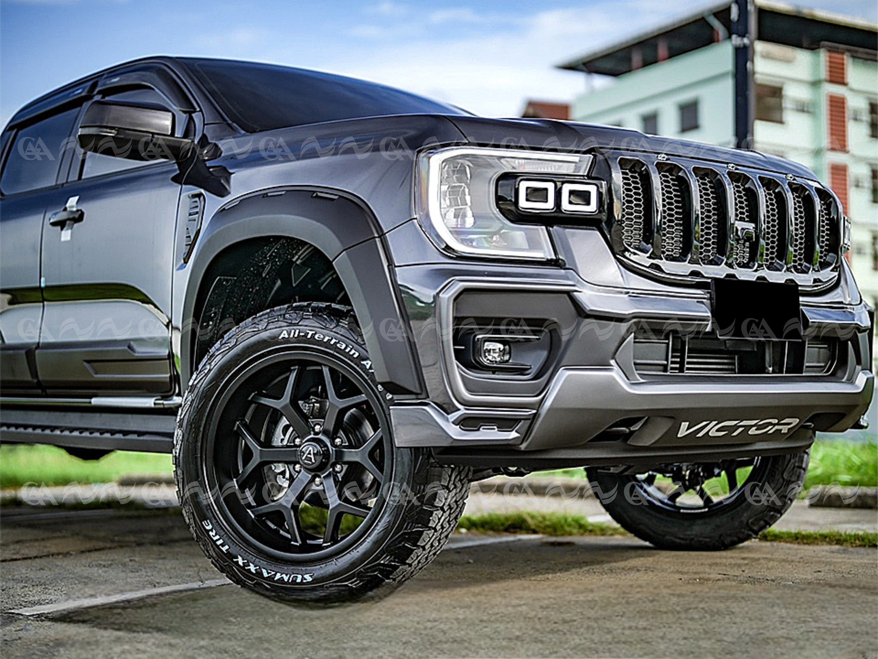 Body kit Ranger 2022+ mẫu Victor V2 XLT/ XLS - ảnh 3