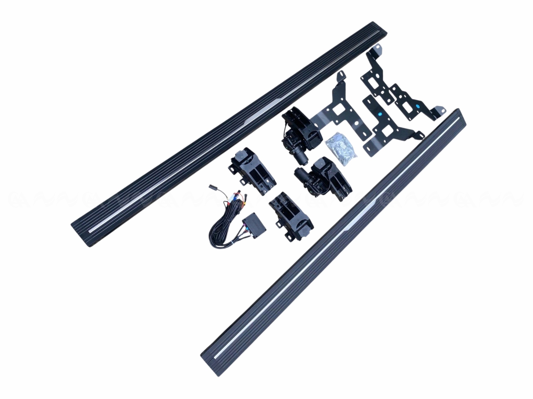 Bậc l&ecirc;n xuống điện tự động Lynk & Co 09 khi mở ra