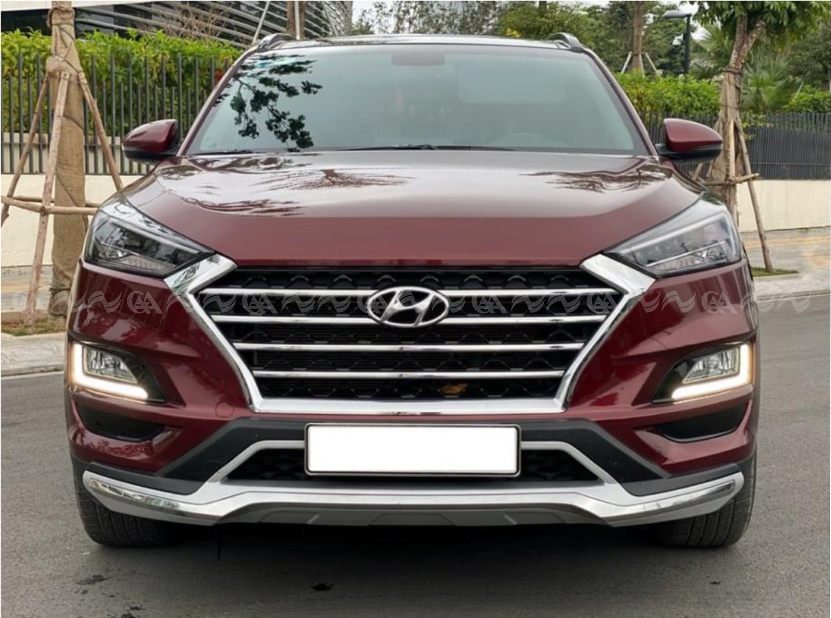 Ốp cản Trước Tucson 2019 - 2021 - ảnh 2