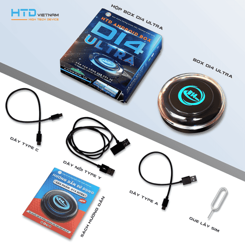 HTD Smart  Android box  D14 Ultra cho ô tô - ảnh 2