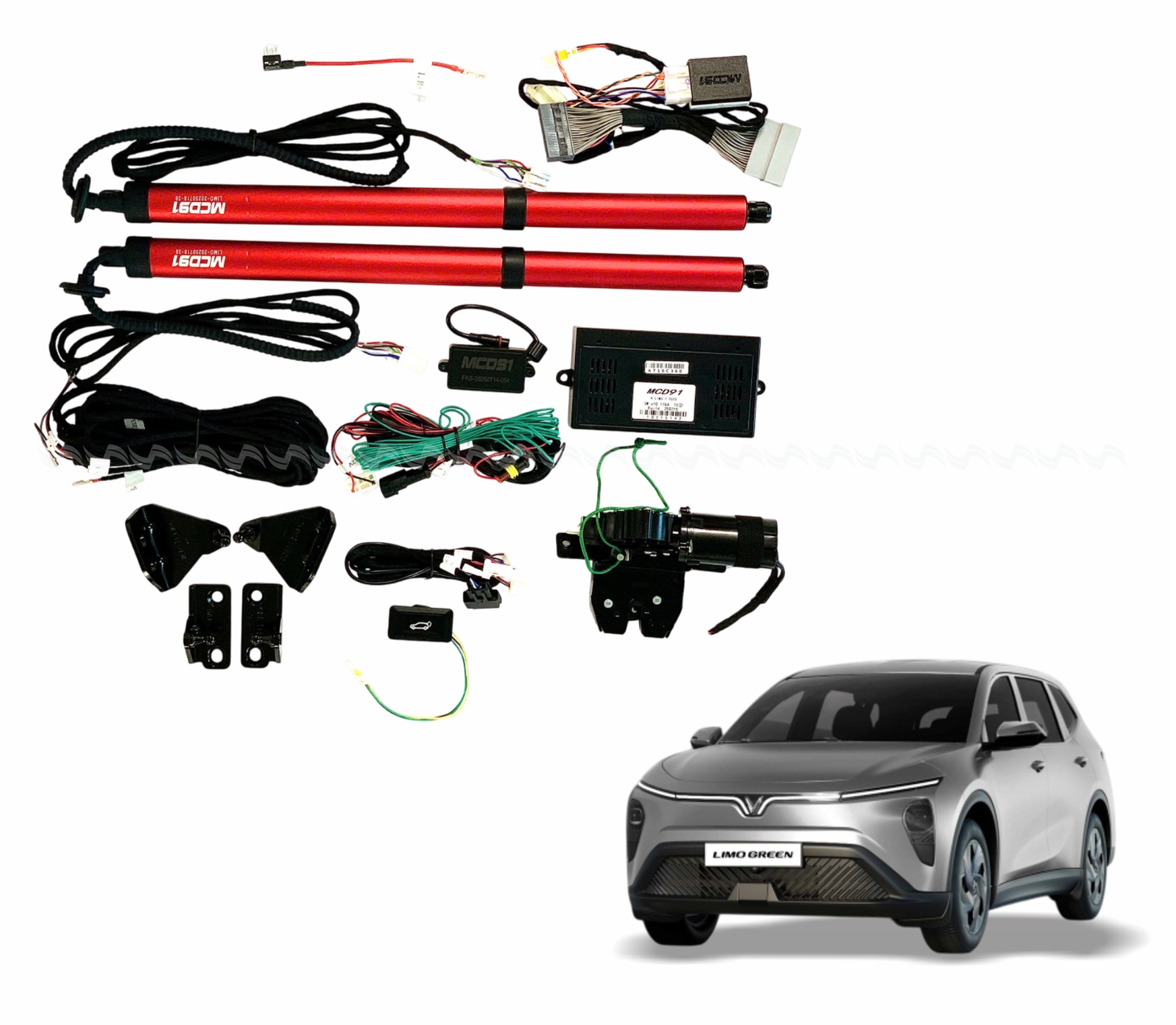 Ty cốp điện Limo Green MCD91 