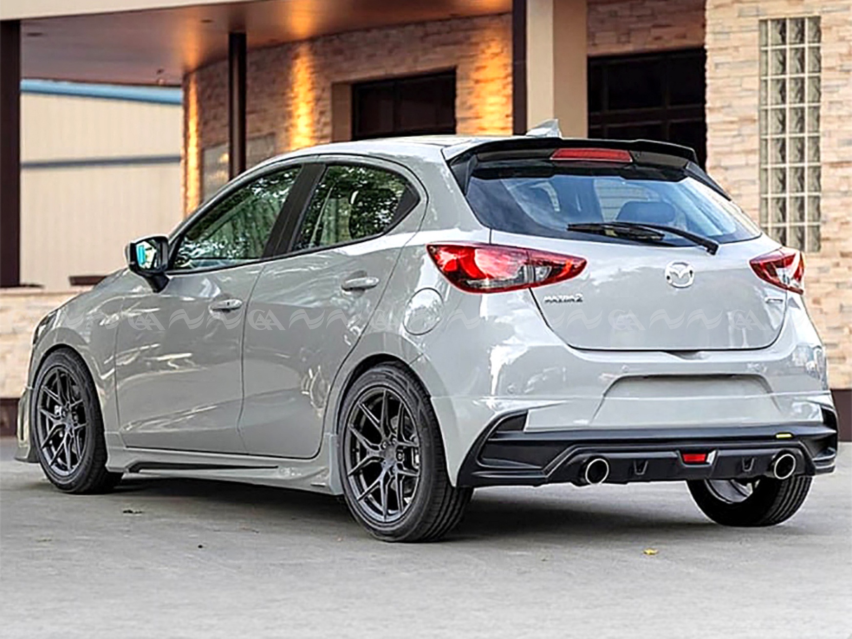  Body Kit Mazda 2 Hatchback 2024 mẫu Drive 68  - ảnh 2