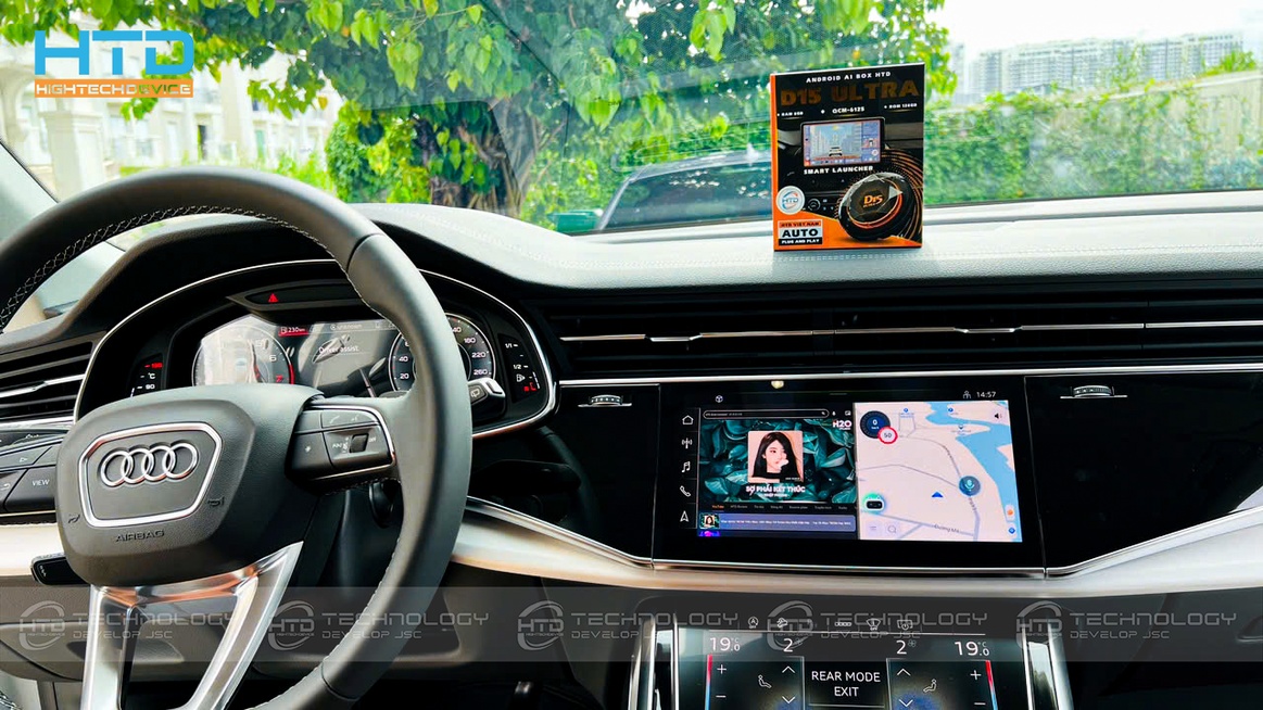 Android box HTD D15 Ultra cho Audi Q8 2025 - ảnh 7