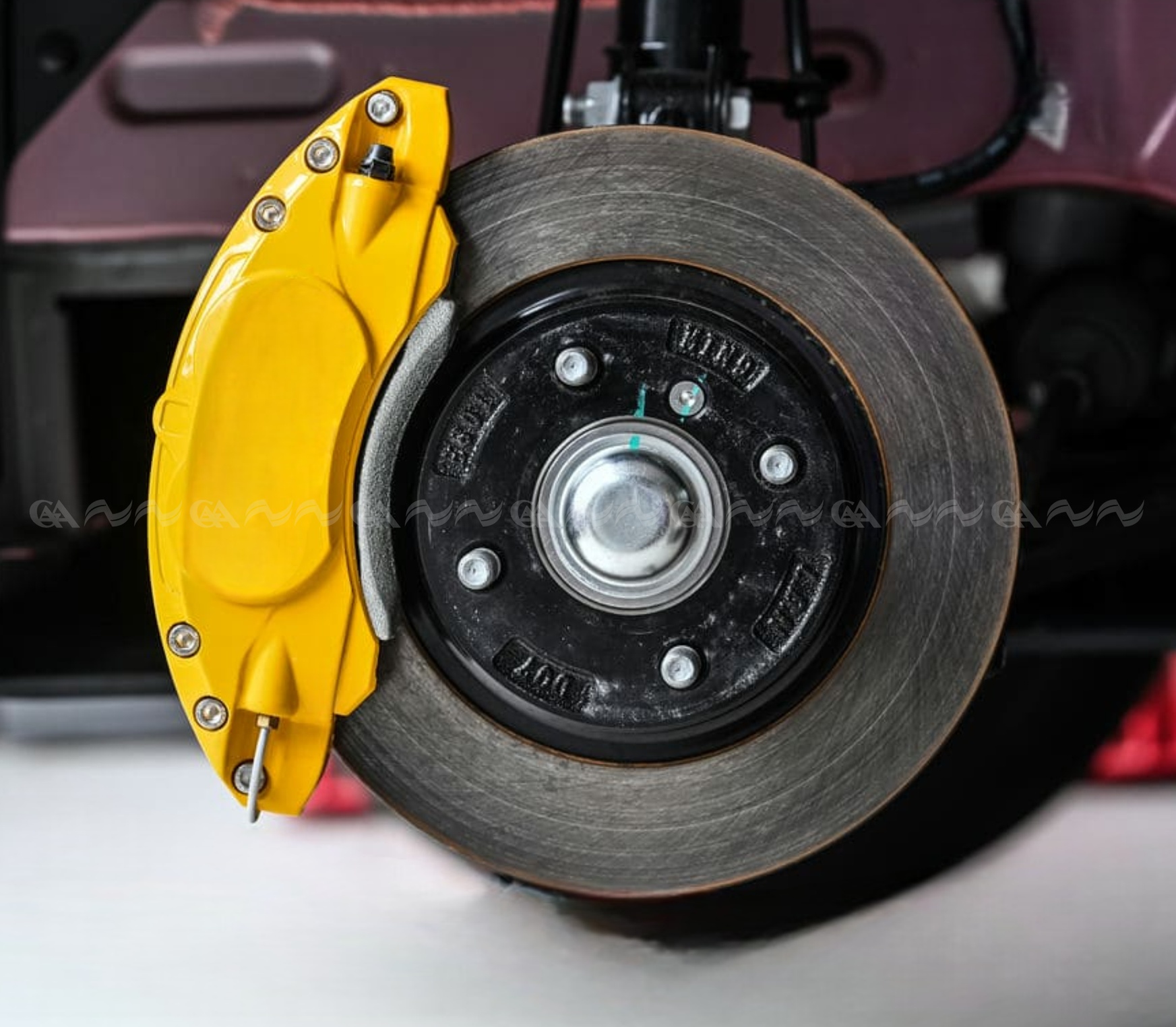 Ốp má phanh HQ Racing Carnival 2022 vàng - ảnh 2