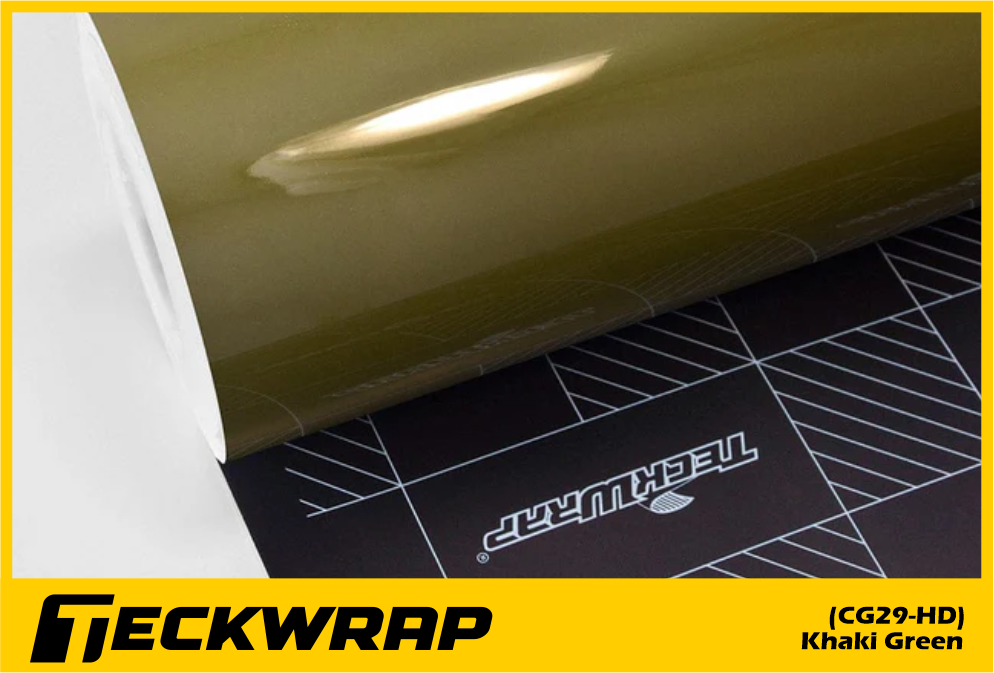 Decal Teckwrap Khaki Green CG29-HD 