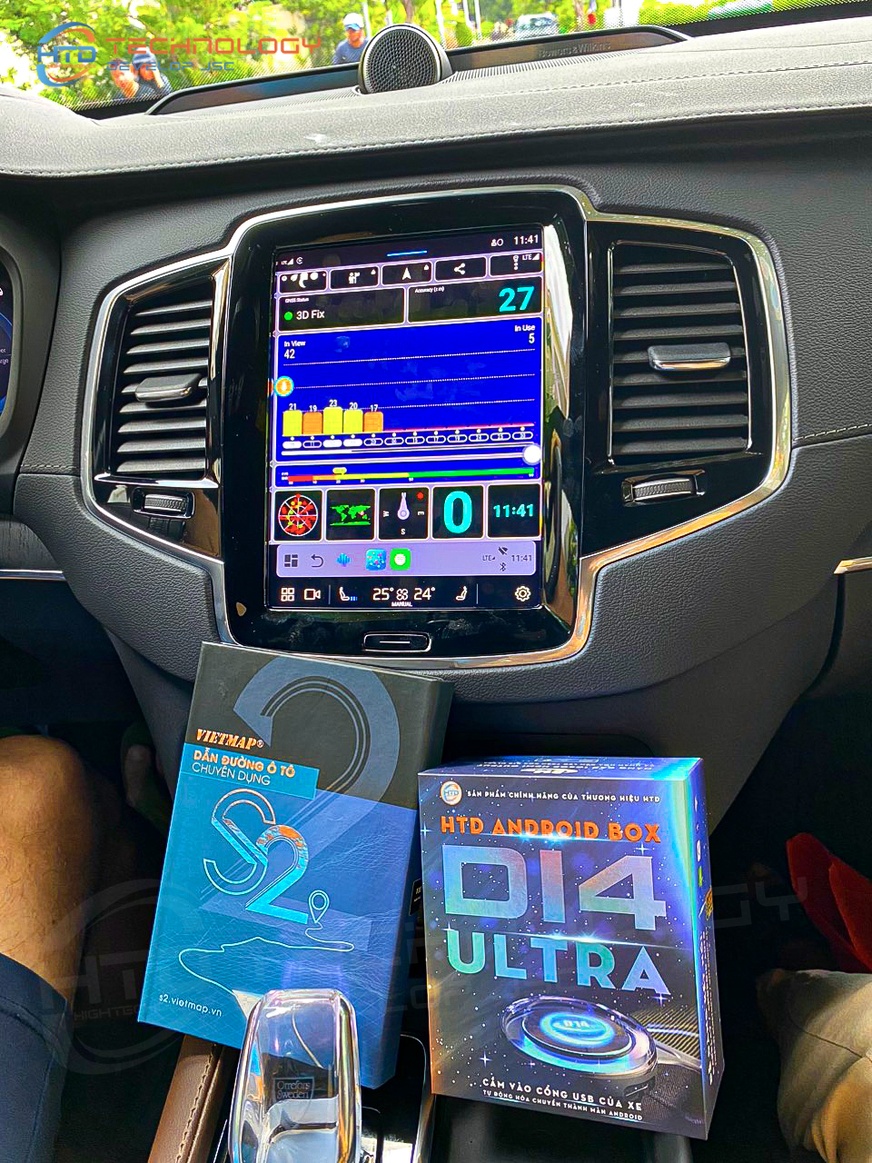 Android box HTD D14 Ultra cho Volvo XC90 2021 - ảnh 7