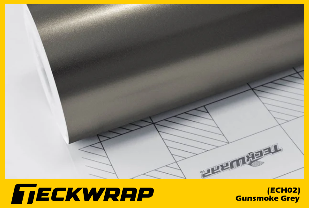 Decal Teckwrap Gunsmoke Grey ECH02 