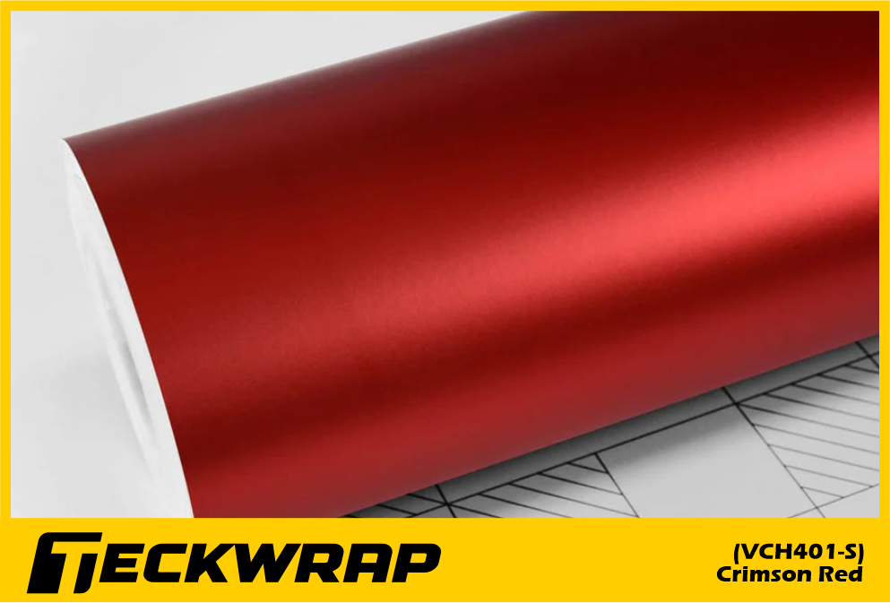 Decal Teckwrap Crimson Red VCH401-S 