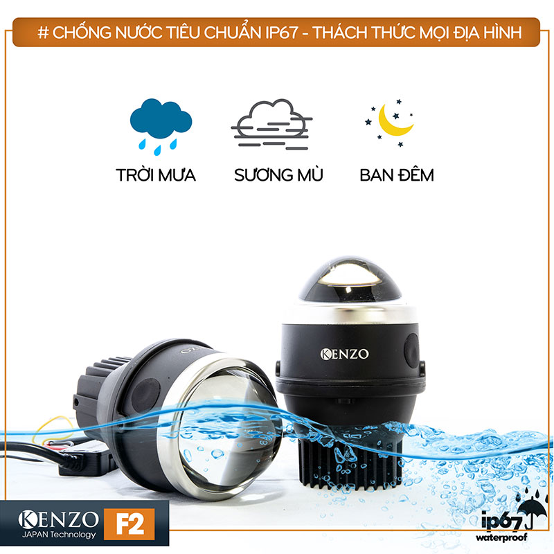 Bi Led gầm Kenzo F2 3.0  - ảnh 1