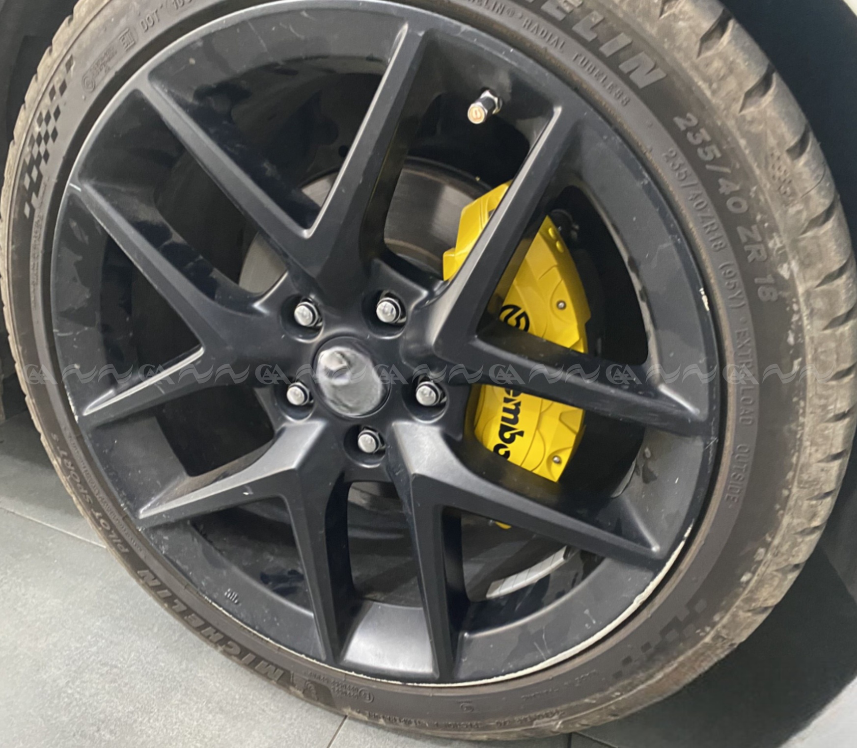 Ốp má phanh HQ Racing CX5 2018 vàng (Cx8) - ảnh 3