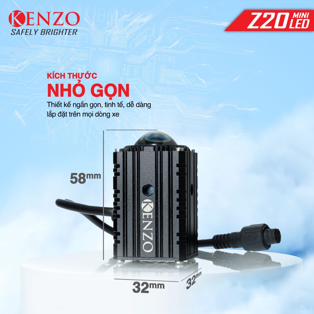 Bi Led Mini Kenzo Z20 - ảnh 5