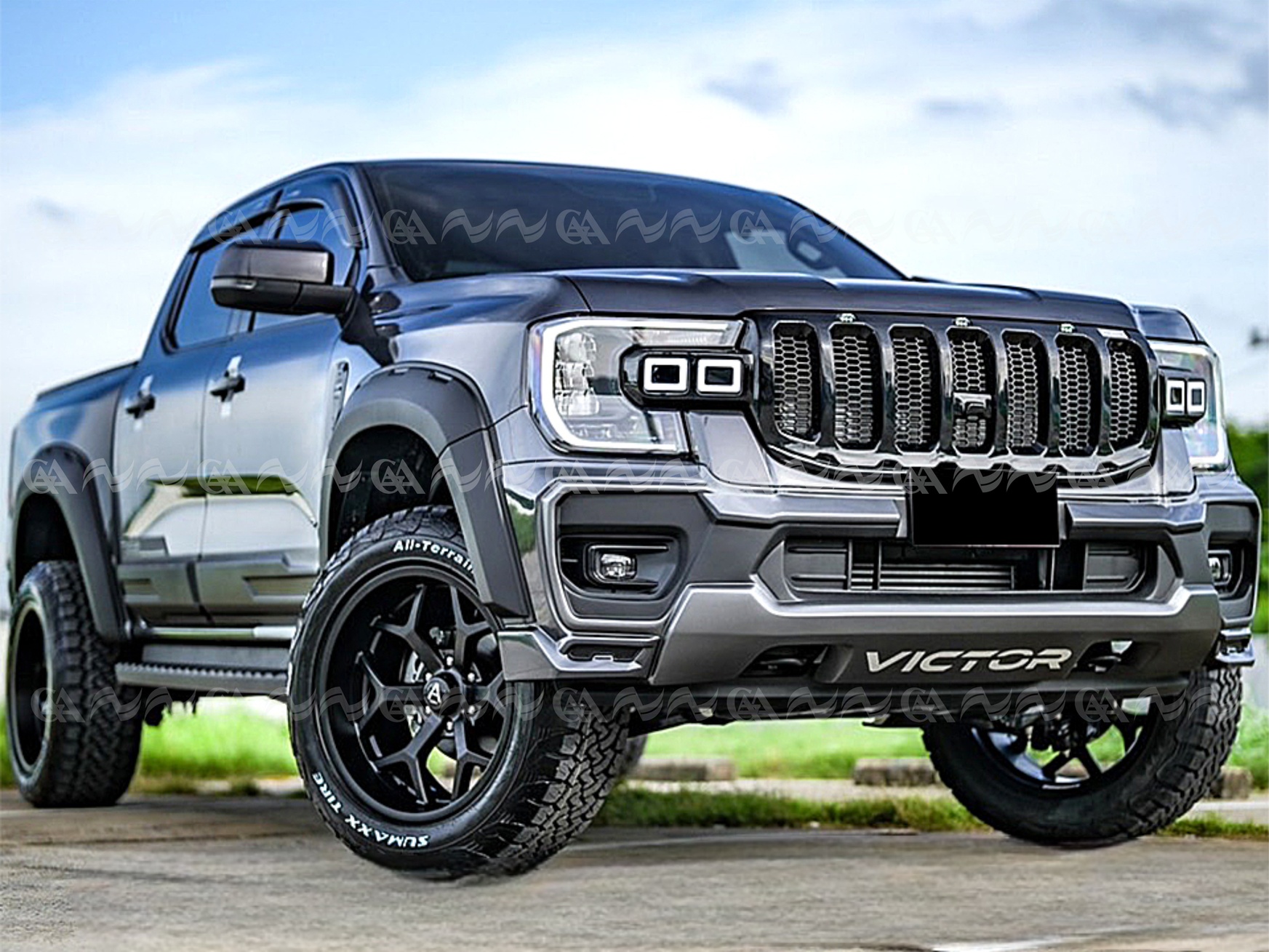 Body kit Ranger 2022+ mẫu Victor V2 XLT/ XLS - ảnh 4