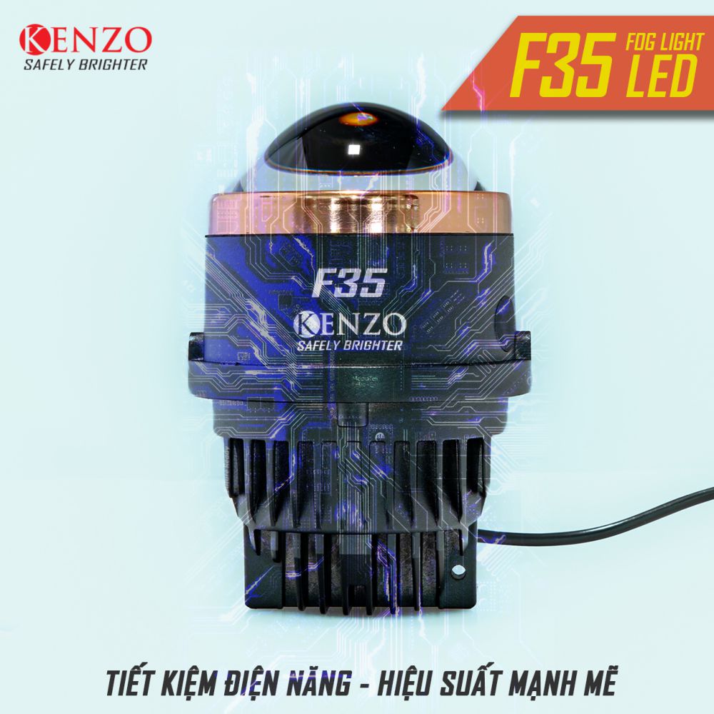 Bi led gầm Kenzo F35 - ảnh 4