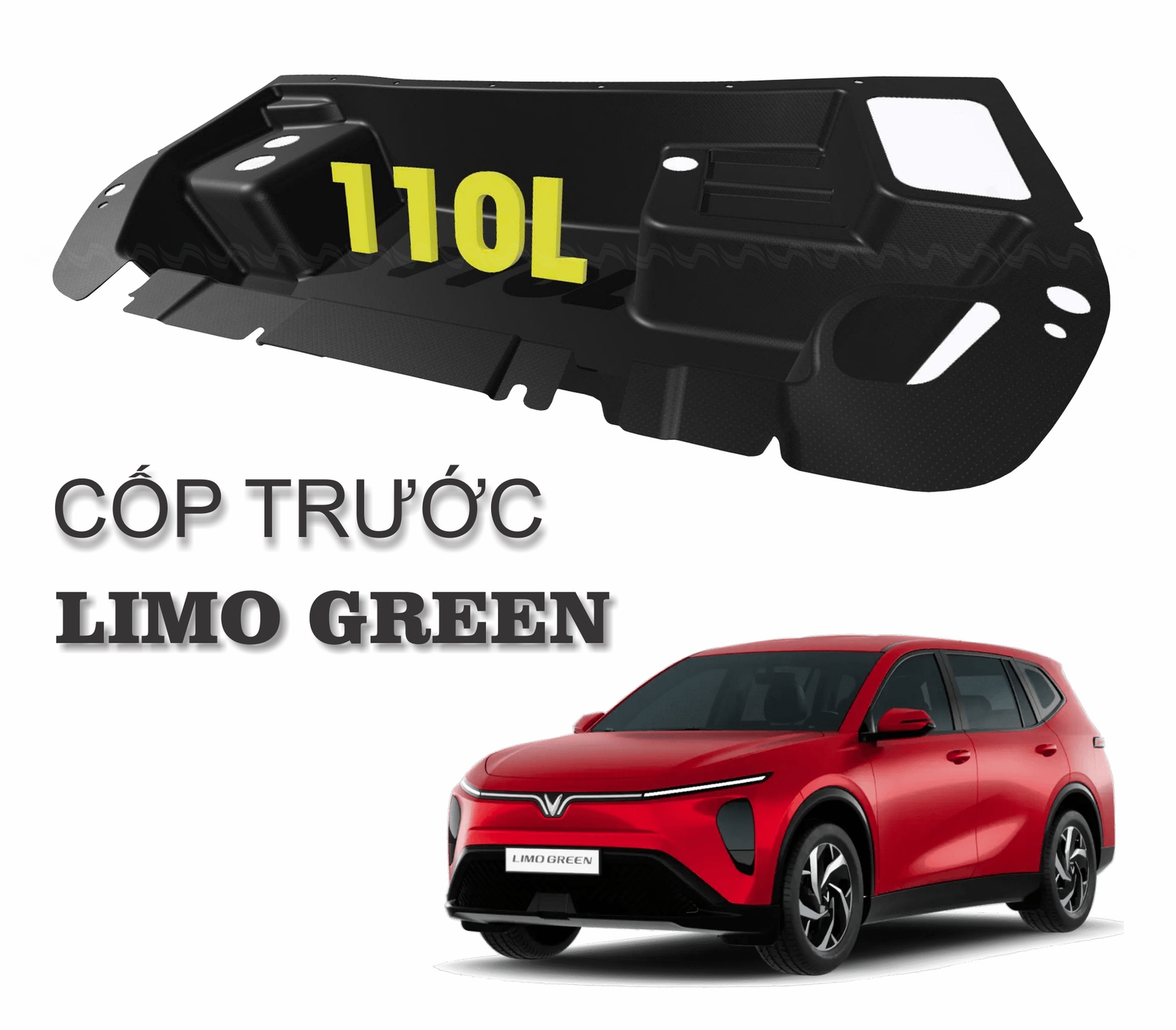 Cốp trước Limo Green 110L
