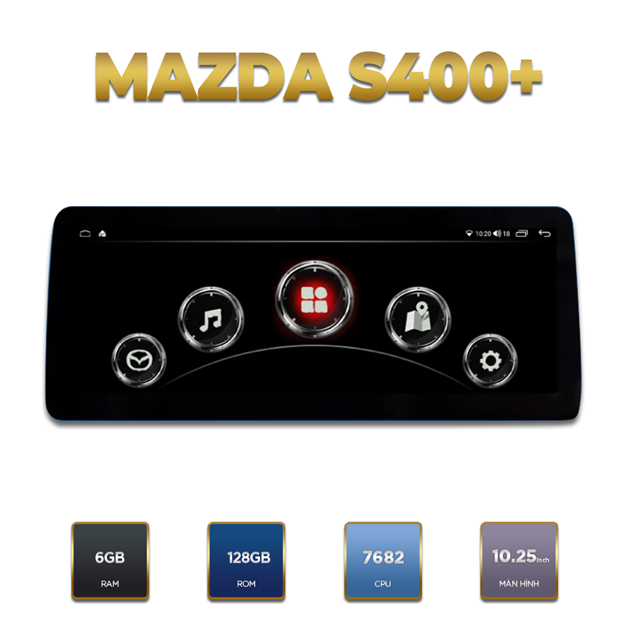 Màn hình android Winca Mazda S400+ 10.25 inch