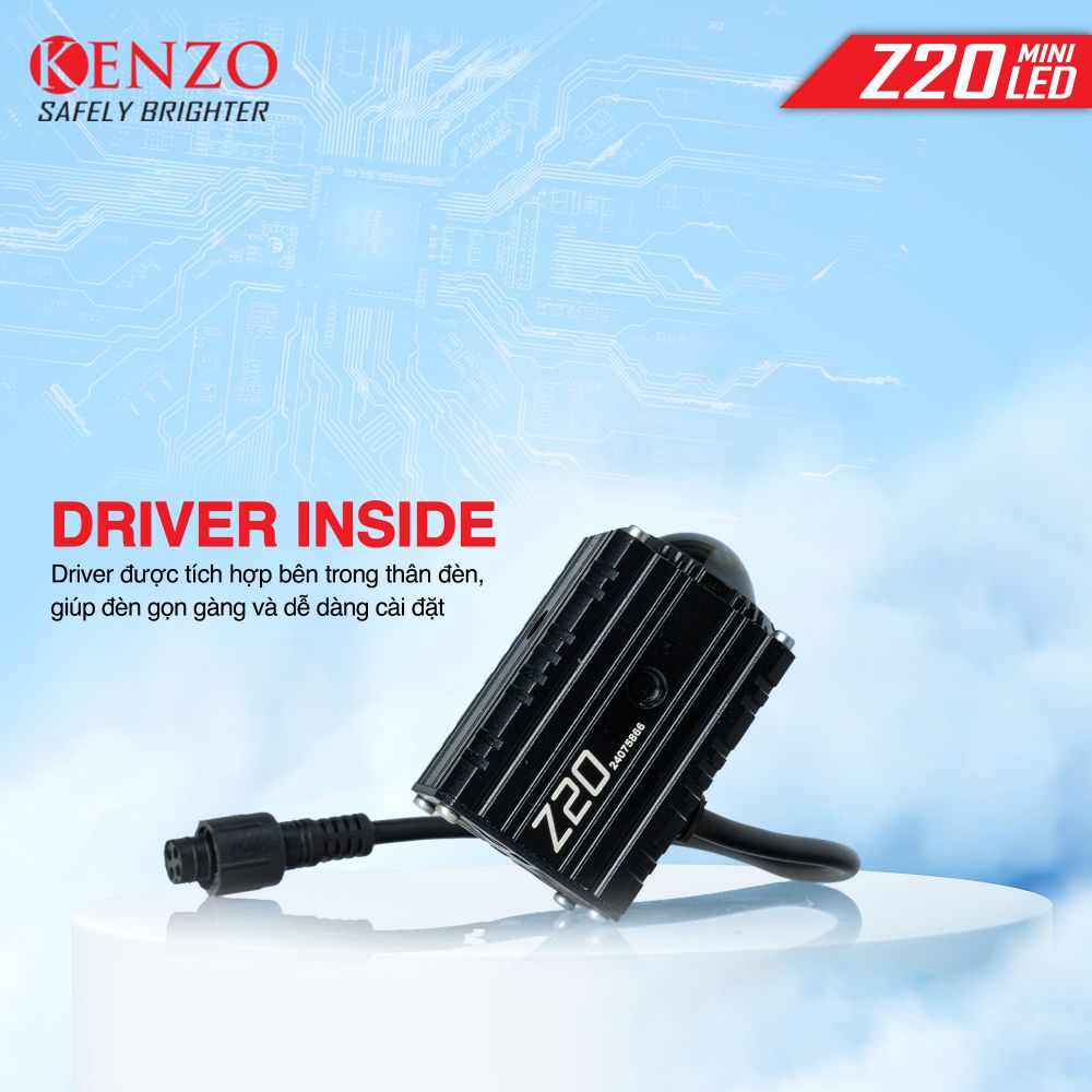 Bi Led Mini Kenzo Z20 - ảnh 2