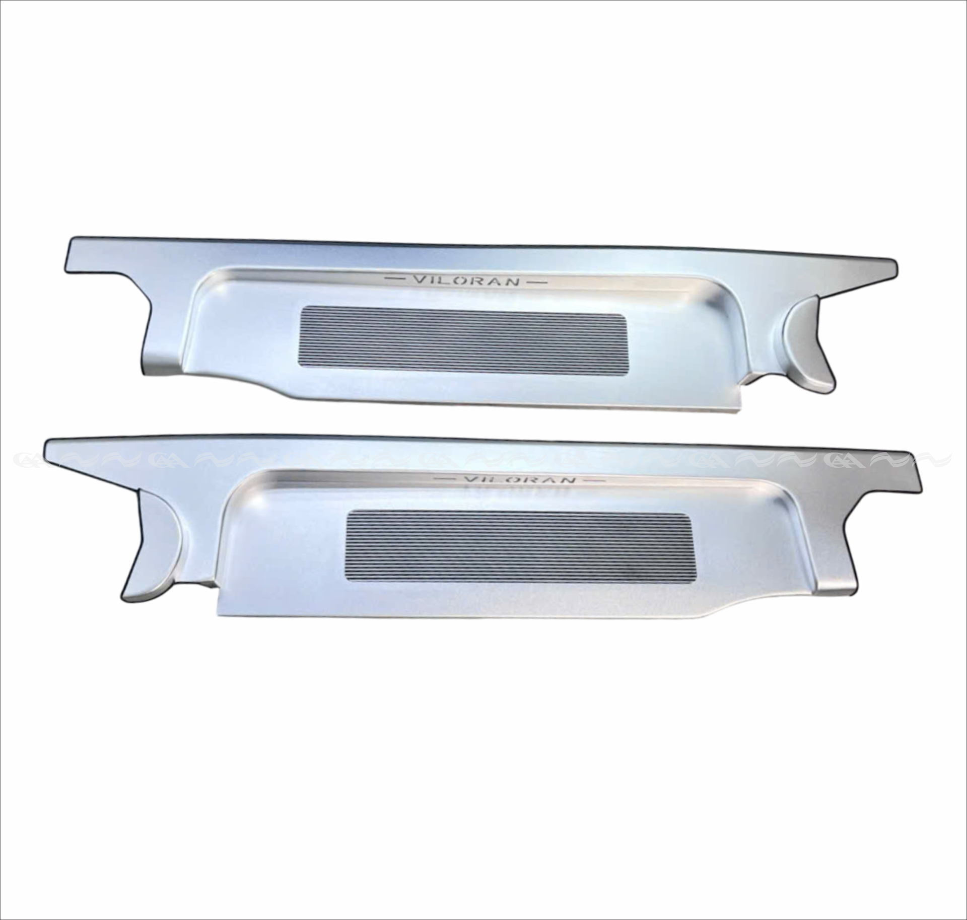  Nẹp bước chân trong + ngoài Viloran inox có đèn   - ảnh 2