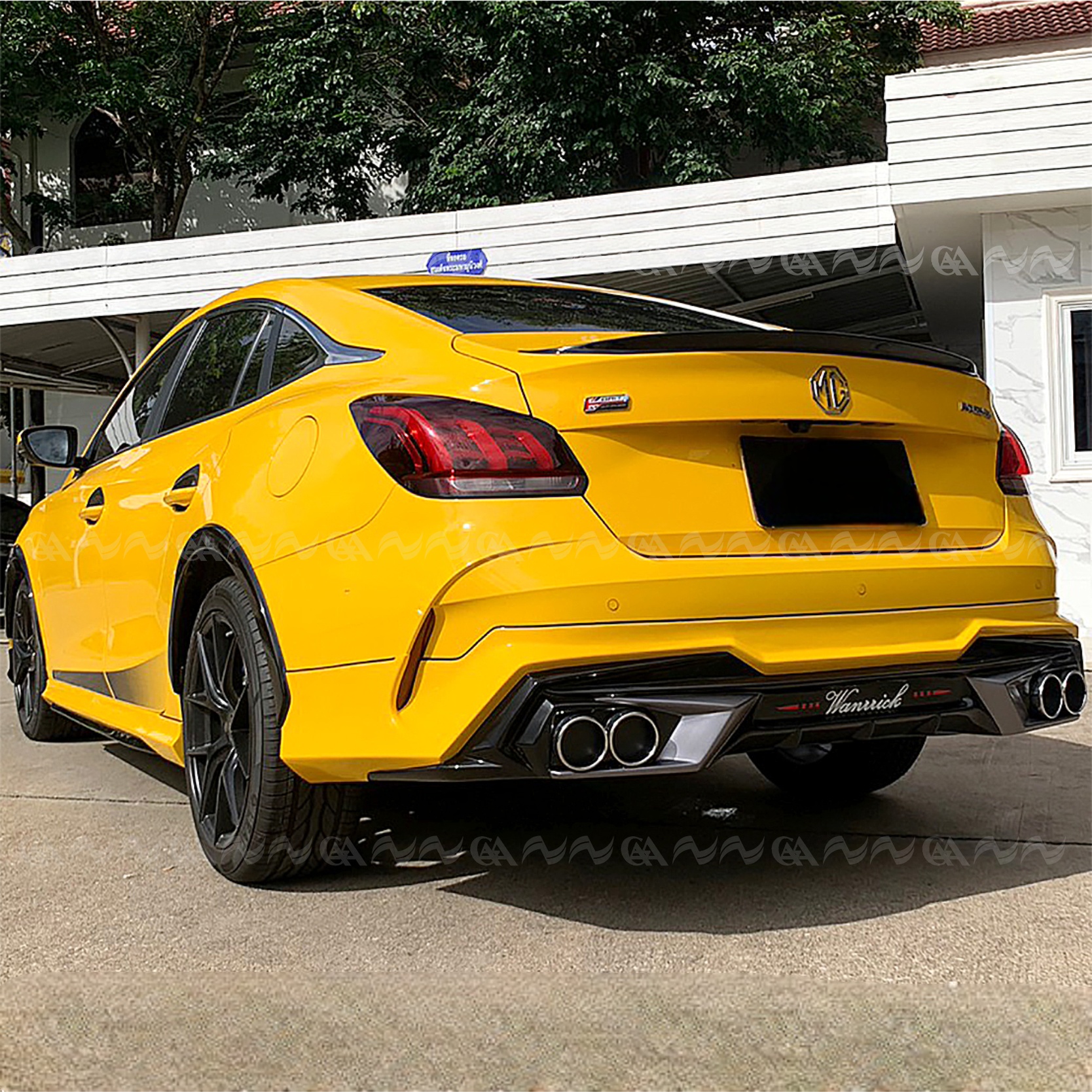 Body kit MG 5 mẫu Wannrick - ảnh 7