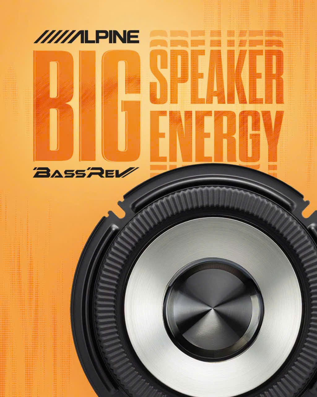 Loa Alpine BRV-S65C 6.5 inch 2 Way Component Speakers - Mặt trước