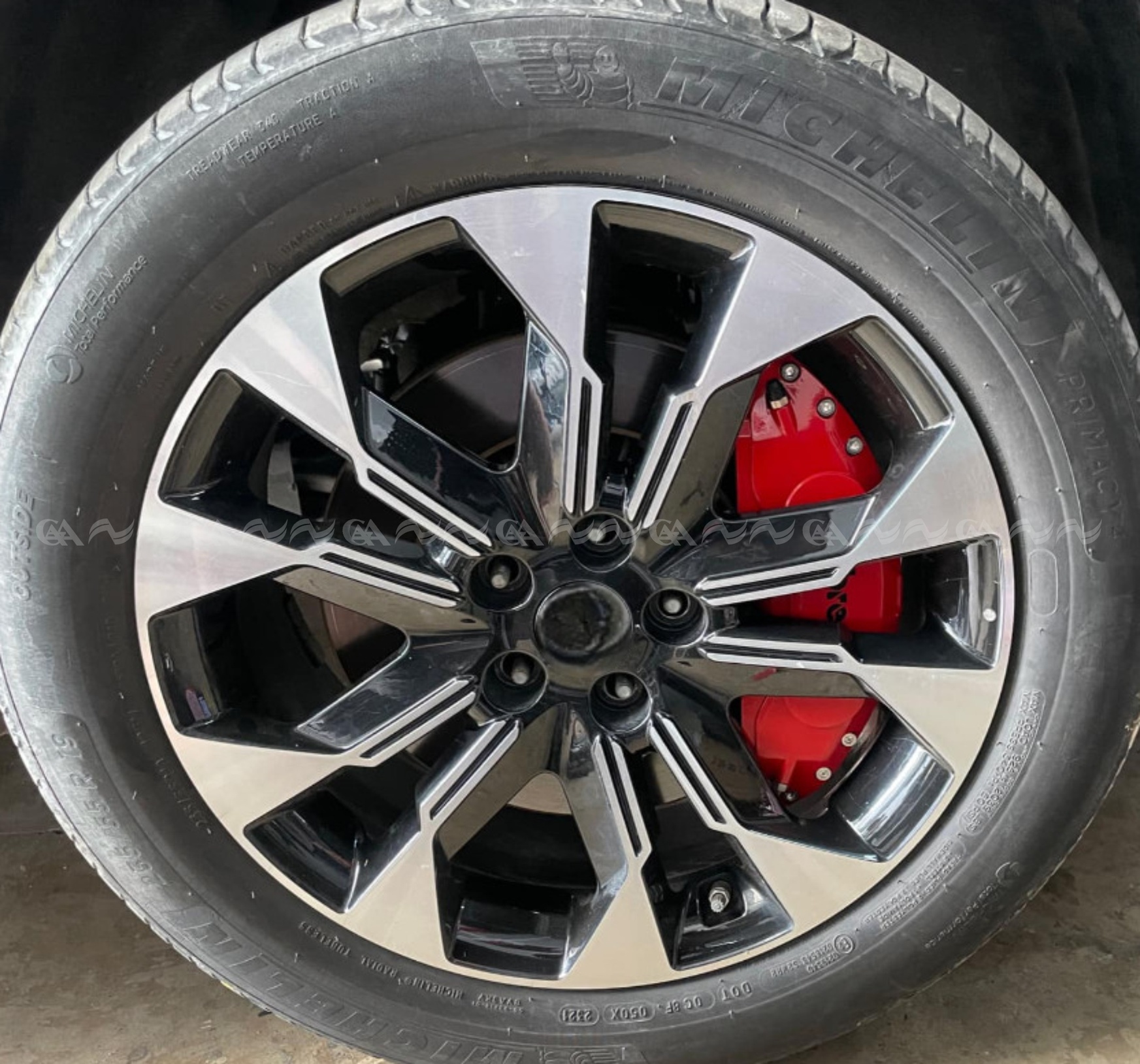 Ốp má phanh HQ Racing Carnival 2022 đỏ - ảnh 3