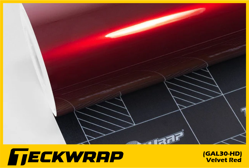Decal Teckwrap Velvet Red GAL30-HD 