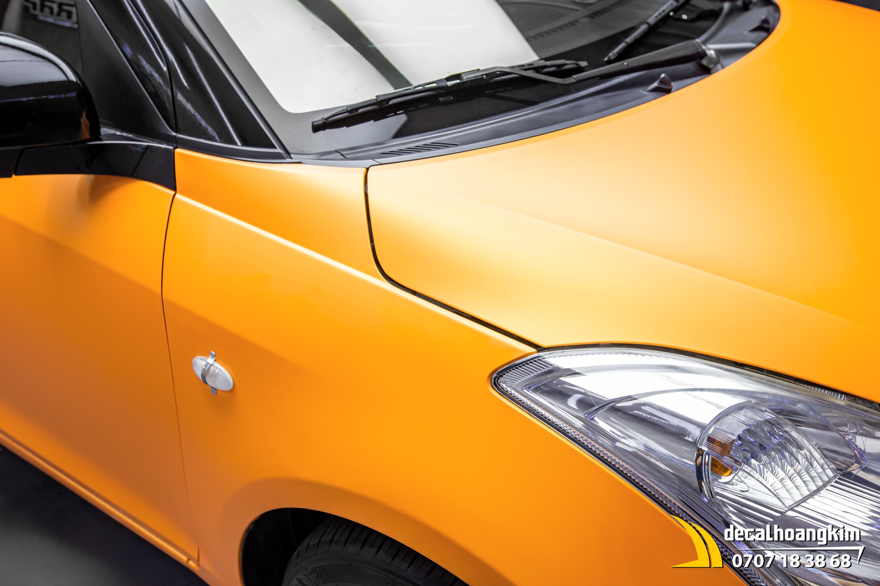 Decal Teckwrap Solar Orange SMT10  - ảnh 6