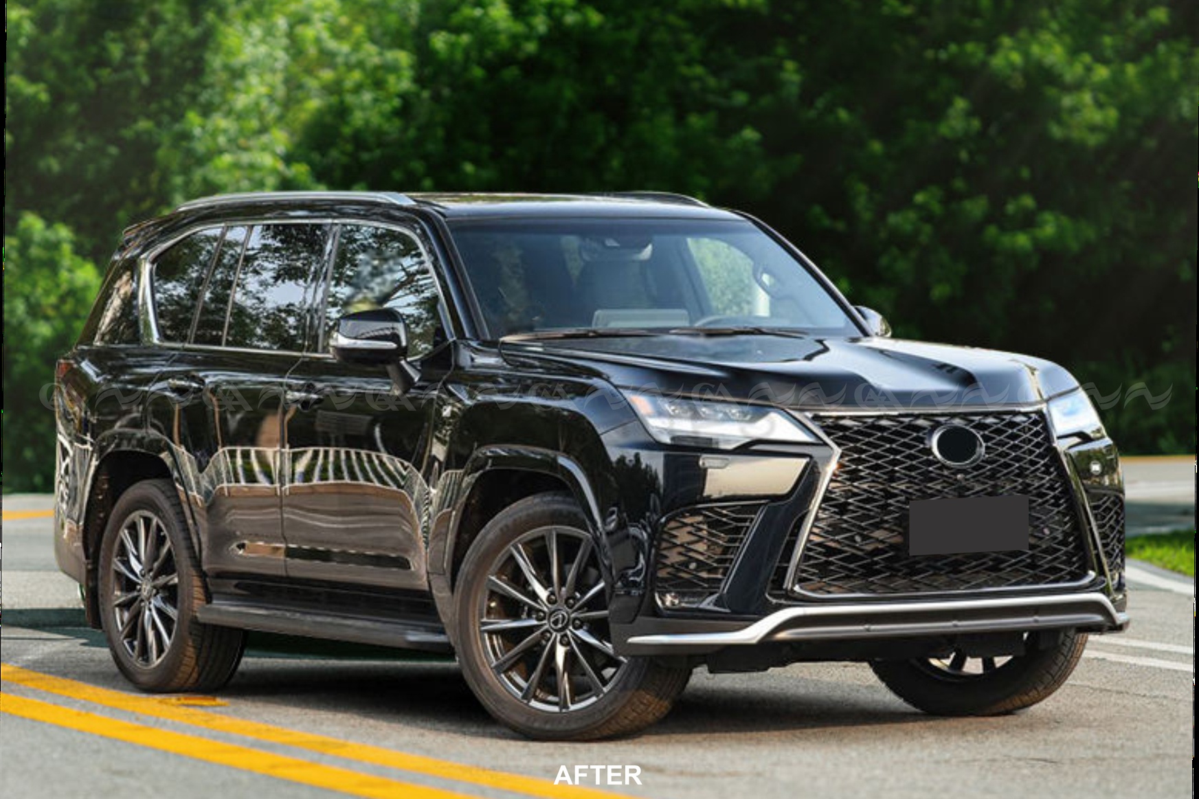  Body Kit Lexus LX570 2008 Up LX600 F Sport 2022  - ảnh 2