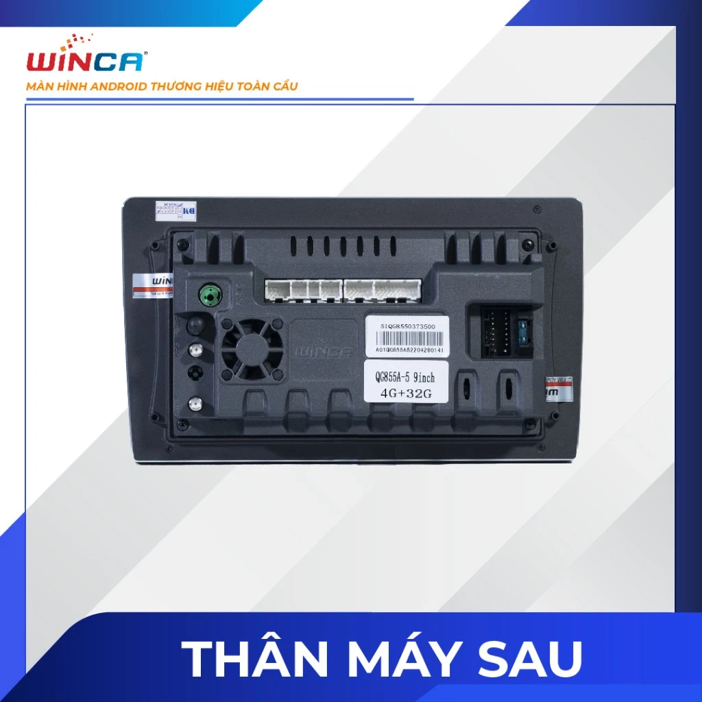 Màn hình android Winca S170+ QLED 9 inch - ảnh 4