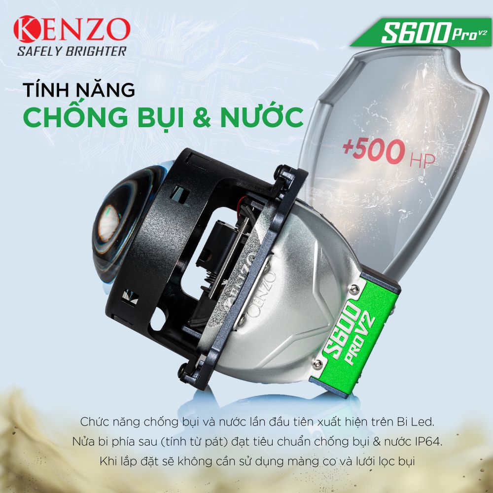 Bi Led Kenzo S600 Pro V2  - ảnh 4