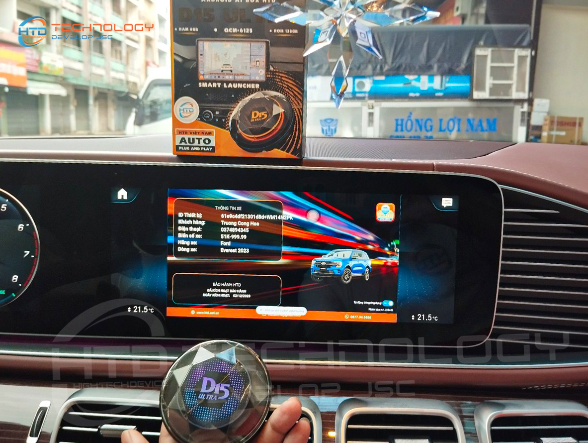 Android box HTD D15 Ultra cho Maybach GLS 600 2023 - ảnh 5