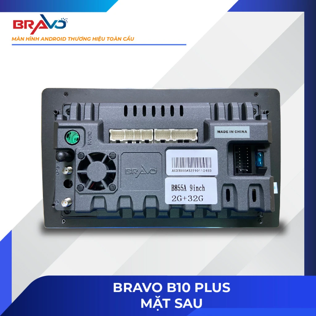 Màn hình android Bravo B100 plus 9 inch - ảnh 2