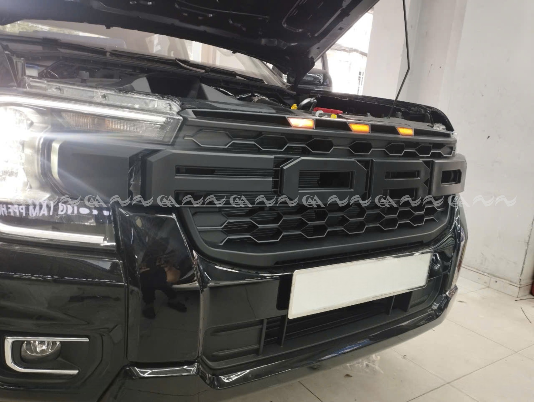 Mặt ca lăng Ranger 2022 Wildtrak / XLT có led ( Everest 2022 ) - ảnh 3
