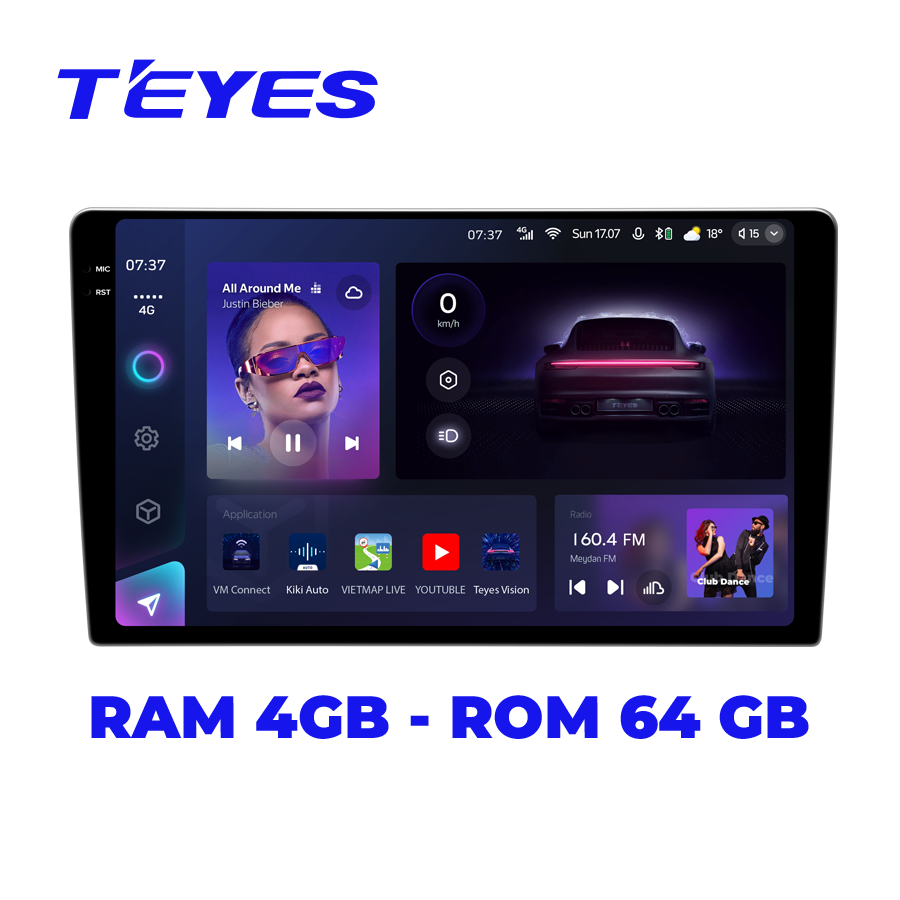 Màn hình android Teyes CC3 2K 4/64